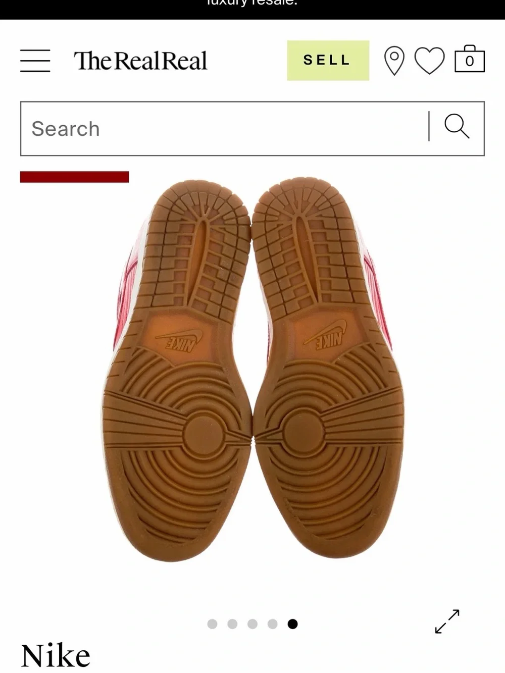 Nike bold red